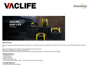 VacLife Affiliate Program logo