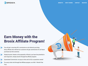 Brosix Affiliate Program logo