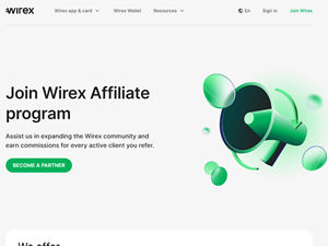 Wirex Affiliate logo