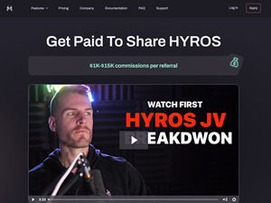 Hyros Affiliate Program logo