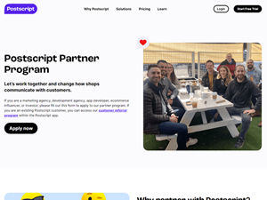 Postscript Partner Program logo