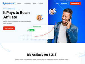 Seamless.AI Affiliate Program logo