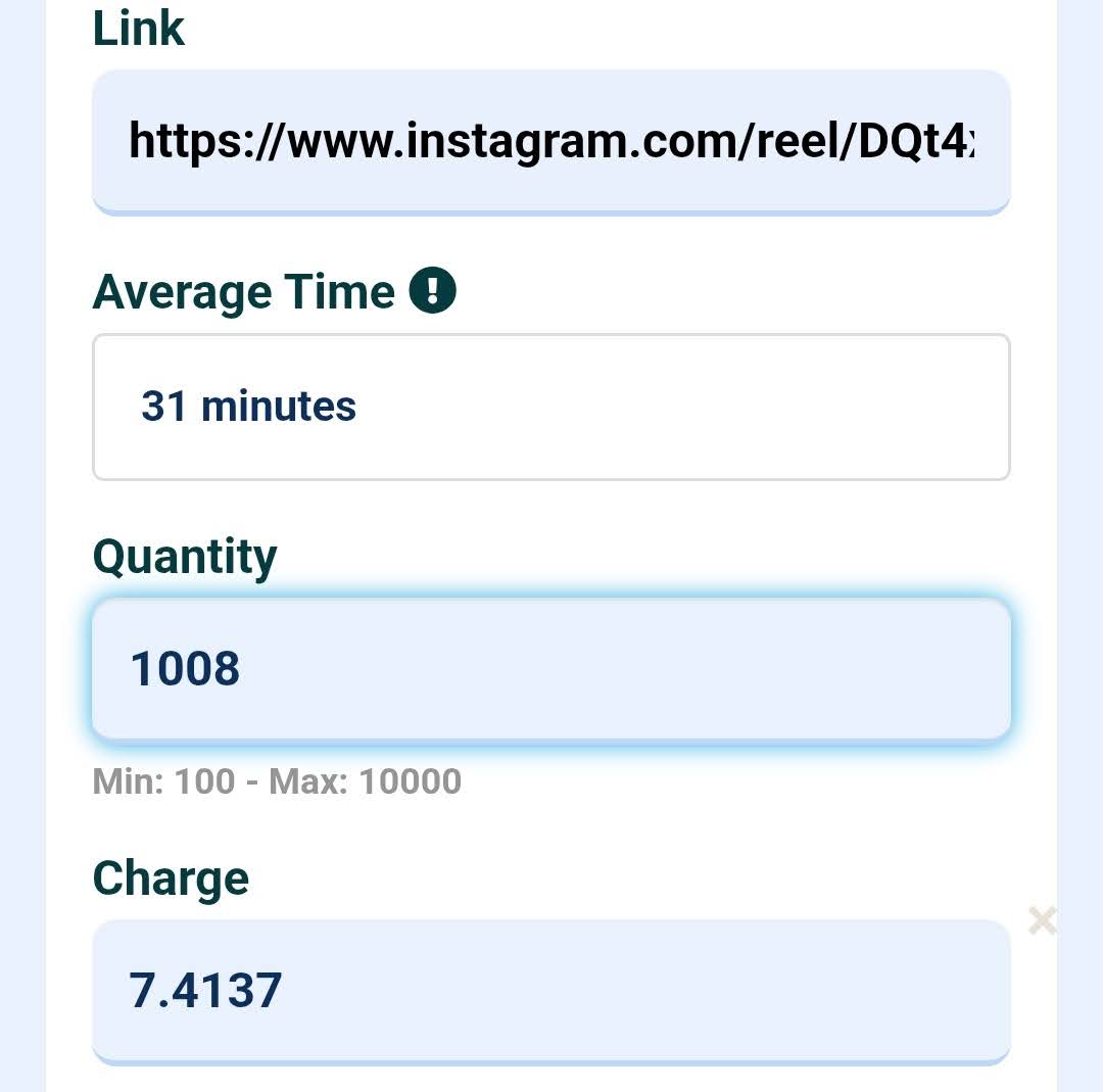 Different SMM panel order methods
