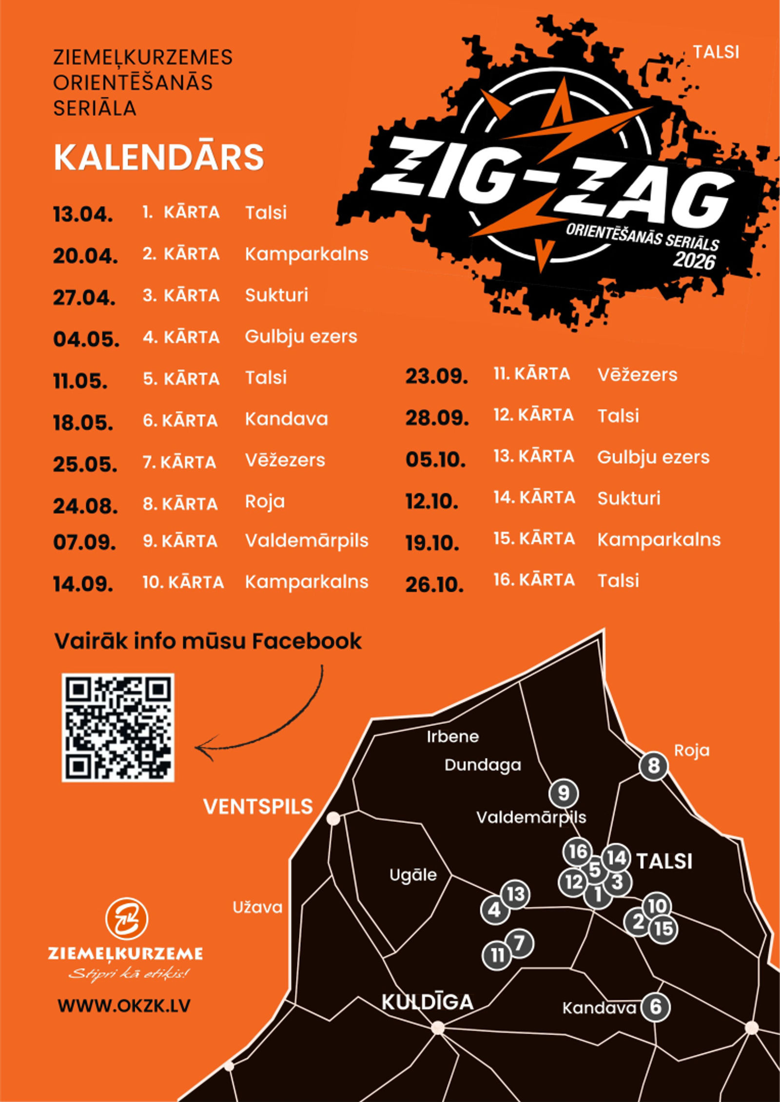Orientēšanās seriāla Zig - Zag 2026