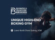 UNIQUE HIGH-END BOXING GYM (LOWER NORTH SHORE SYDNEY) BFB0619