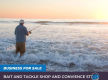 Bait and tackle shop and convenience store for sale