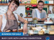 A popular cafe in busy location with a loyal following