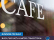 A popular cafe in busy location with a loyal following