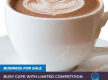 A popular cafe in busy location with a loyal following