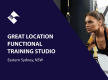 GREAT LOCATION - FUNCTIONAL TRAINING STUDIO (EASTERN SYDNEY) BFB3863