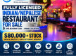 Fully Licensed Indian/Nepalese Restaurant for Sale – Melbourne CBD – Prime Location!