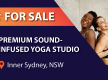 PREMIUM SOUND-INFUSED YOGA STUDIO FOR SALE (INNER-SYDNEY) BFB4186