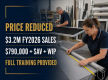 PRICE REDUCED – $3.2M REVENUE BLIND, SCREEN & AWNING MANUFACTURER | TRAINING PROVIDED