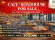 Cafe / Roadhouse for Sale