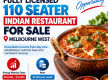FULLY LICENSED 110 SEATER INDIAN RESTAURANT FOR SALE - MELBOURNE WEST
