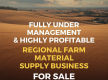 FULLY UNDER MANAGEMENT & HIGHLY PROFITABLE REGIONAL FARM MATERIAL SUPPLY BUSINESS FOR SALE – REGIONAL VICTORIA NORTH WEST