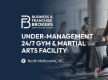 UNDER MANAGEMENT 24/7 GYM & MARTIAL ARTS FACILITY (NORTH MELBOURNE) BFB4453