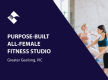PURPOSE-BUILT ALL-FEMALE FITNESS STUDIO (GREATER GEELONG, VICTORIA) BFB4338