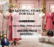 Fashion Business For Sale in Dandenong Melbourne VIC 