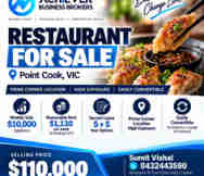 Restaurants For Sale in Point Cook Melbourne VIC 