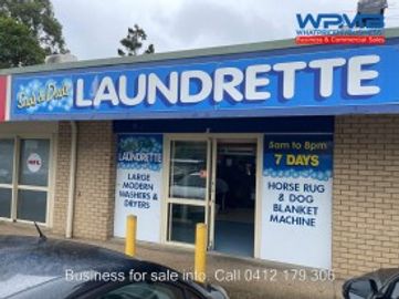 SudsNDuds Laundrette for sale. Offers over $110,000 WIWO