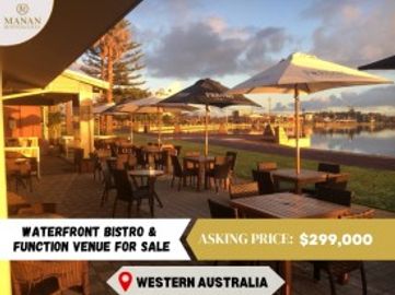 Waterfront Bistro & Function Venue for Sale – Western Australia