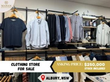 Clothing Store for Sale – Albury, NSW