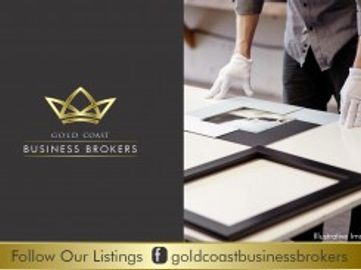 TURN MOMENTS INTO MASTERPIECES. TURN WALLS INTO STATEMENTS. ESTABLISHED PRINTING & CUSTOM FRAMING BUSINESS, PREMIUM LOCATION ON THE GOLD COAST – $375,000