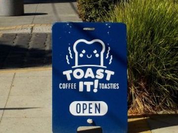 TOAST IT! — TWO CAFES. ONE BRAND. ONE SIGNATURE: ICONIC TOASTIES & SPECIALTY COFFEE.