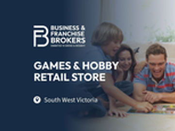 GAMES & HOBBY RETAIL STORE (SOUTH WEST VICTORIA) BFB0111
