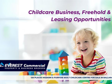 -- UNDER OFFER -- 120 Places Modern & Purpose Built Childcare Centre for Sale In Ballarat