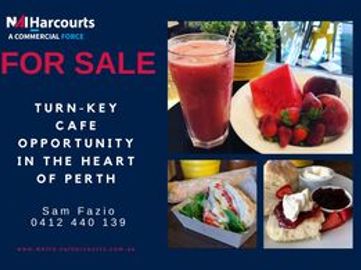 Turnkey Cafe Opportunity in the Heart of Perth - Bella Gina Cafe, Hay Street
