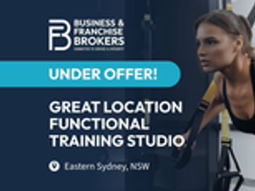 GREAT LOCATION - FUNCTIONAL TRAINING STUDIO (EASTERN SYDNEY) BFB3863