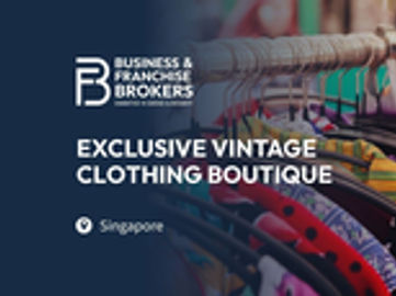 EXCLUSIVE VINTAGE CLOTHING BOUTIQUE (SINGAPORE) BFB3470