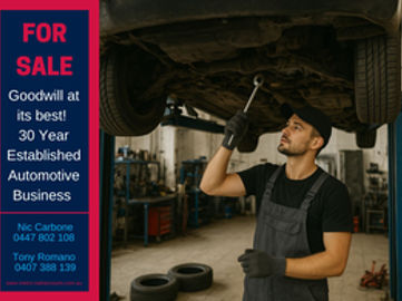 30-Year Established, Profitable Automotive Service Business 