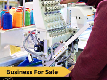 UNDER OFFER - Established Embroidery & Custom Apparel Business - Regional NSW