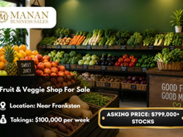 Fruit & Veggie Shop For Sale Near Frankston