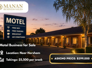 Motel Business for Sale near Horsham