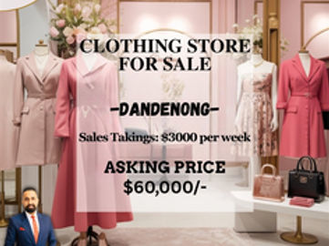 Clothing Store for Sale in Dandenong