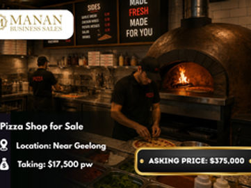 Pizza Shop for Sale Near Geelong