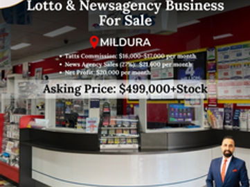 Lotto & Newsagency Business for Sale in Mildura