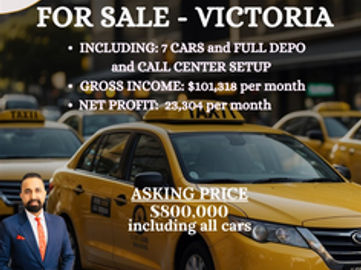 Taxi Business for Sale in Victoria