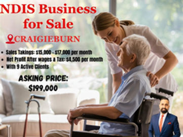 NDIS Business for Sale - Craigieburn