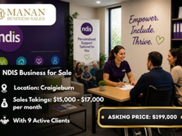 NDIS Business for Sale - Craigieburn