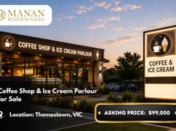 Coffee Shop & Ice Cream Parlour for Sale - Thomastown, VIC