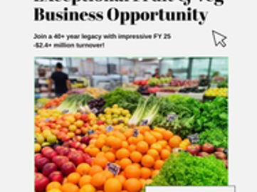 Established Fruit & Veg Retail & Wholesale Business – Regional Victoria Town, Near Geelong