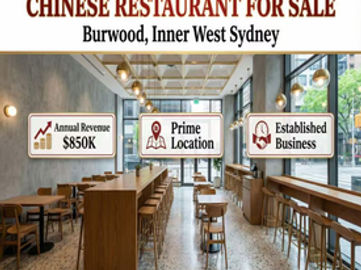 Profitable & Established Chinese Restaurant in the Heart of Burwood