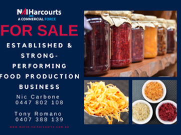 Established & Strong-Performing Wholesale Food Production Business