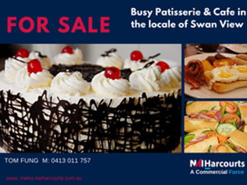 Busy Patisserie & Café For Sale in Swan View!
