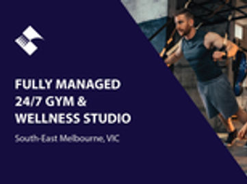 FULLY MANAGED 24/7 GYM & WELLNESS STUDIO (SOUTH-EAST MELBOURNE) BFB3151